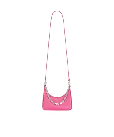 Givenchy Leather Shoulder Bag In Phosphor