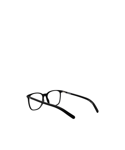 Montblanc Mb0386o Glasses In Black-black-transparent