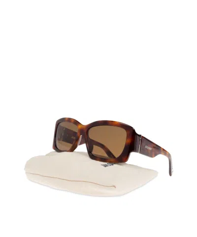Jacquemus Cotton Sunglasses In Nude