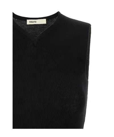 Khaite Renato Top In Black