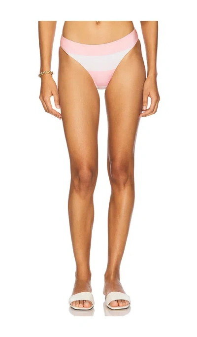 Solid & Striped The Elle Swim Bottom In Gelato Stripe