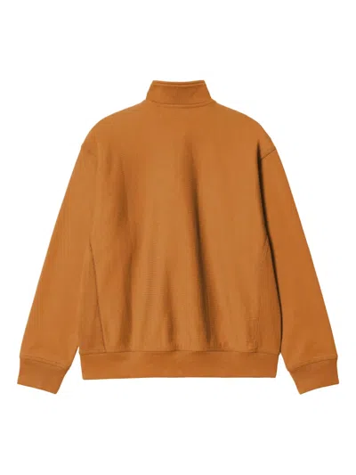 Carhartt Half Zip American Script Sweat Sweatshirt In Multi