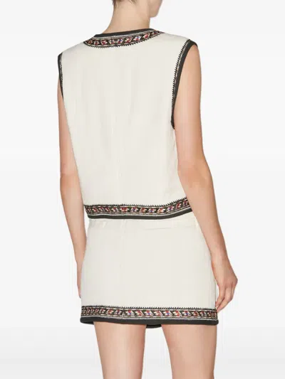 Isabel Marant Étoile Marant Étoile Zeana Cardigan In White