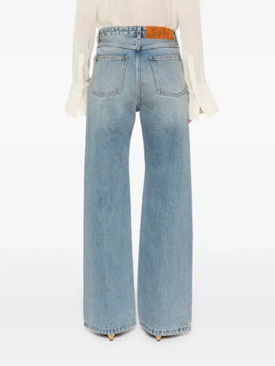 Séfr Straight-leg Jeans In Blue