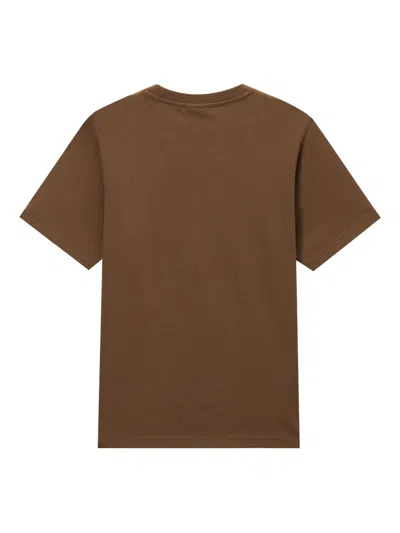 Chocoolate Graphic Print T-shirt In Brown