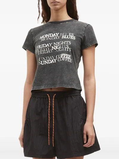 B+ab Cotton T-shirt In Grey