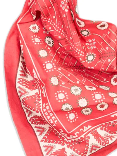 Isabel Marant Foulard Altena In Red