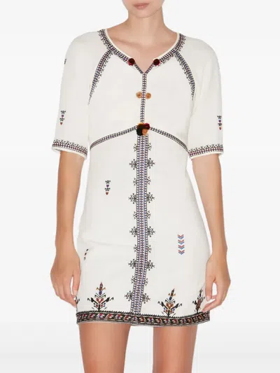 Isabel Marant Étoile Marant Étoile Zatini Dress In Ecru