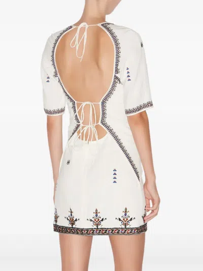 Isabel Marant Étoile Marant Étoile Zatini Dress In Ecru