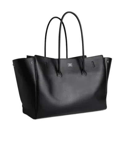 Balenciaga Bel Air Medium Carry All Bag In Black