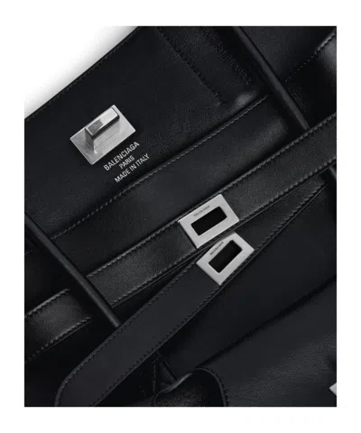 Balenciaga Bel Air Medium Carry All Bag In Black