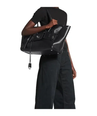 Balenciaga Bel Air Medium Carry All Bag In Black