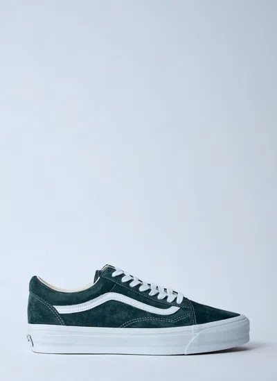 Vans Anaheim Factory Old Skool 36 Dx Shoes In Forest Green