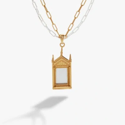 Alex And Ani Harry Potter Mirror Of Erised Necklace In Two Tone