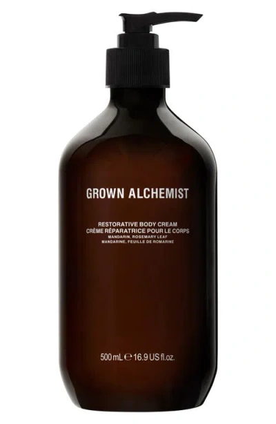 Grown Alchemist Restorative Body Cream 500ml In White
