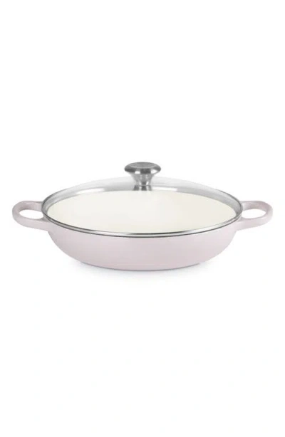 Le Creuset Enameled Cast Iron Signature Round 2.25-qt. Braiser With Glass Lid In Shallot