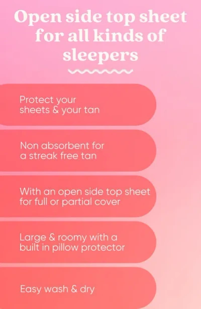 Tan Fan Self Tan Sleep Sac With Open Side In No Color