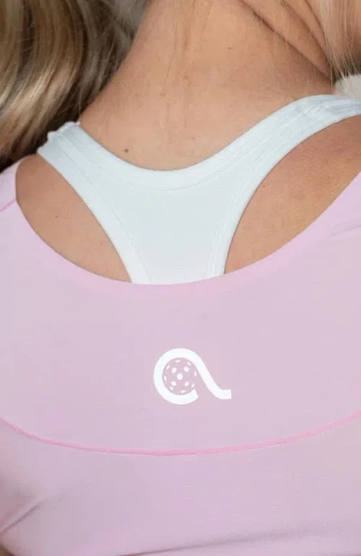 Avi Bounce-it  Pickleball Short Sleeve In Pink