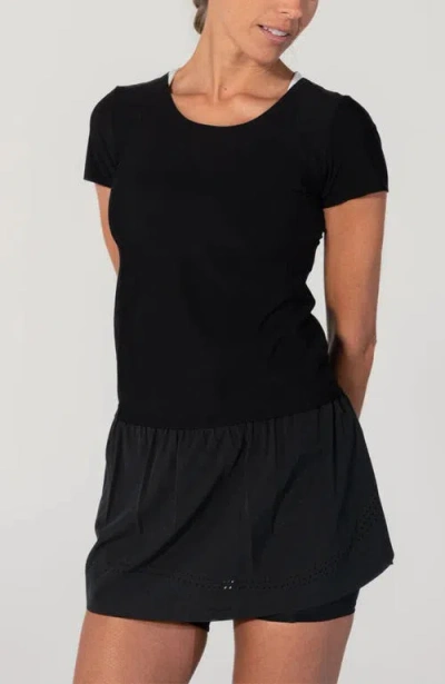 Avi Bounce-it  Short Sleeve In Black Beauty