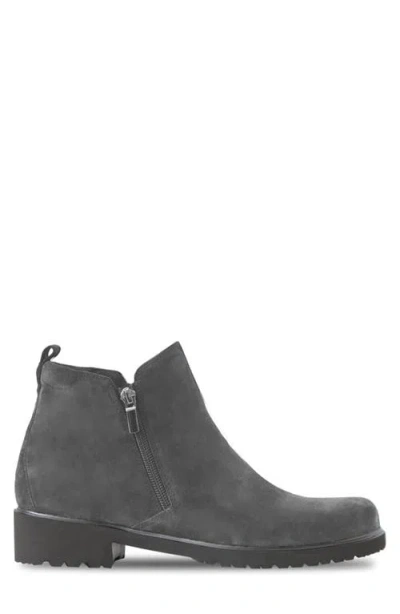 Munro Rourke Water Resistant Bootie In Charcoal Suede