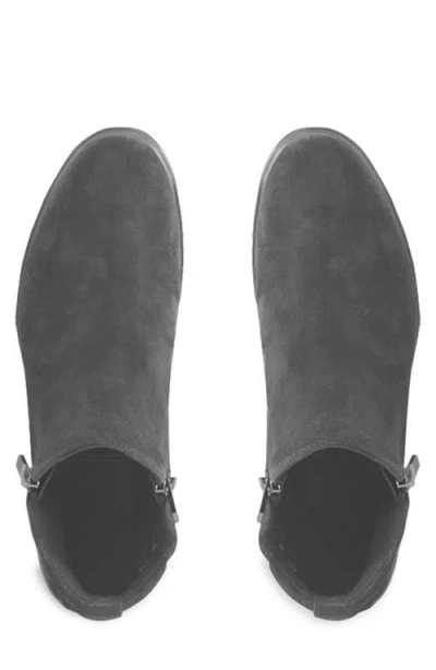 Munro Rourke Water Resistant Bootie In Charcoal Suede