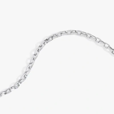 Alex And Ani Everyday Box Link Chain Bracelet In Silver