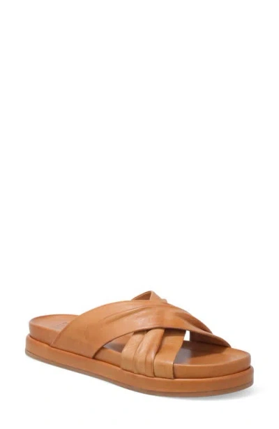 Miz Mooz Talisa Slide Sandal In Brandy