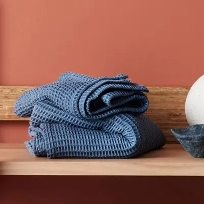 Ettitude Cleanbamboo® Waffle Towels In River