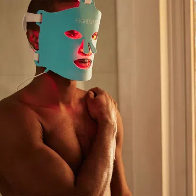 Higherdose : Red Light Face Mask In Blue