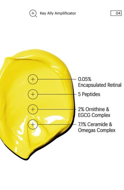 Allies Of Skin 0.05% Retinal & Peptides Advanced Repair Night Cream In No Color