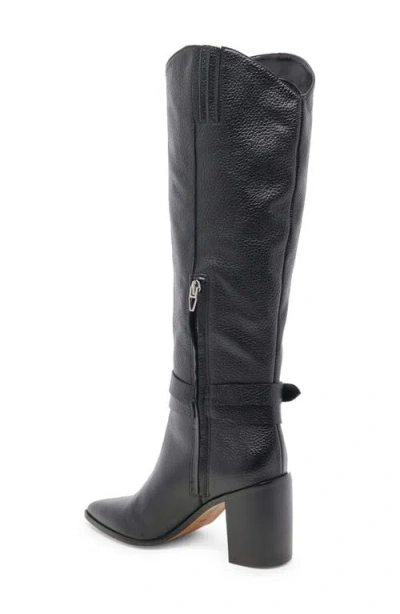Dolce Vita Tyrone Boots Black Leather In Black Leather