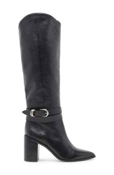 Dolce Vita Tyrone Boots Black Leather In Black Leather