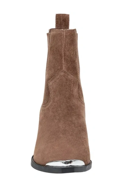 Marc Fisher Ltd Pryce Pointy Toe Bootie In Medium Natural