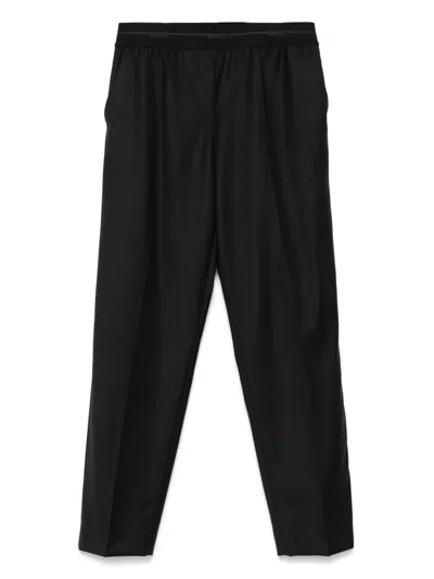 Helmut Lang Hose Mit Tapered-bein In Schwarz