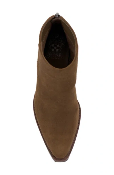 Vince Camuto Polellah Pointed Toe Bootie In Reishi Sisued