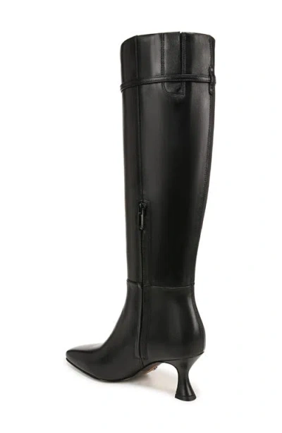 Sam Edelman Lyla Knee High Boot In Black Leather