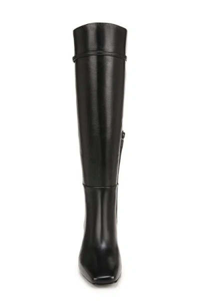 Sam Edelman Lyla Knee High Boot In Black Leather