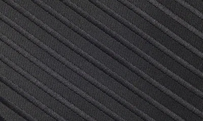 Nordstrom Rack Newel Solid Textured Stripe Tie In Black