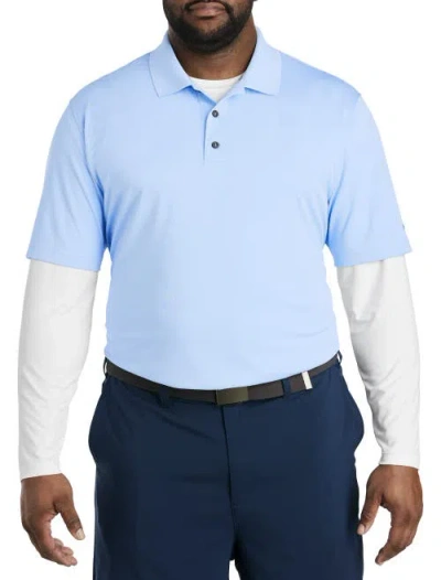 Reebok Performance Solid Polo In Y2k Blue