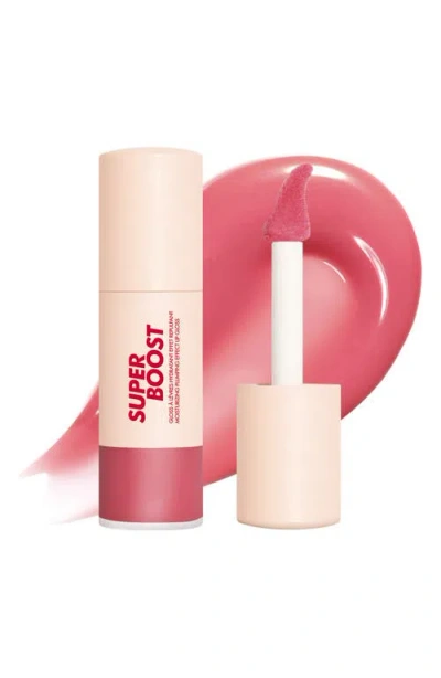 Make Up For Ever Super Boost Lip Gloss In Daring Candy - Bright Pink