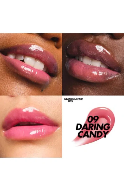 Make Up For Ever Super Boost Lip Gloss In Daring Candy - Bright Pink