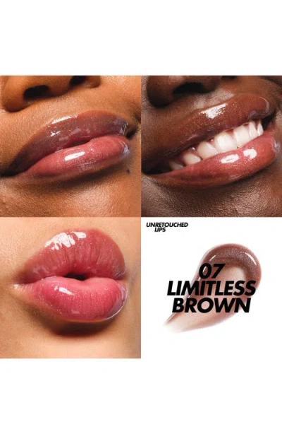 Make Up For Ever Super Boost Lip Gloss In 07 - Limitless Brown