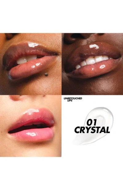Make Up For Ever Super Boost Lip Gloss In 01 - Crystal