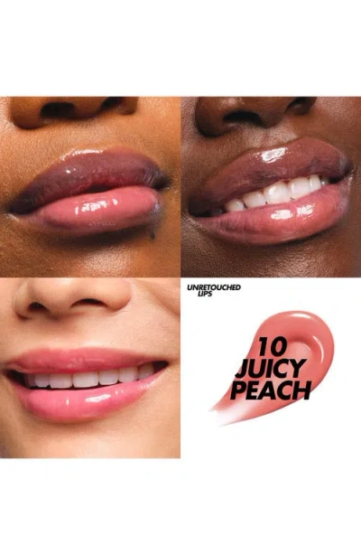 Make Up For Ever Super Boost Lip Gloss In 10 - Juicy Peach