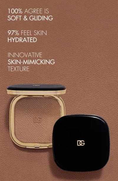 Dolce & Gabbana Dolce&gabbana Face & Eyes Match Lasting Bronzer & Eyeshadow Powder In Rich Deep