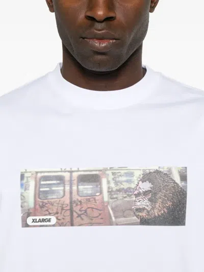 Xlarge Subway T-shirt In 白色