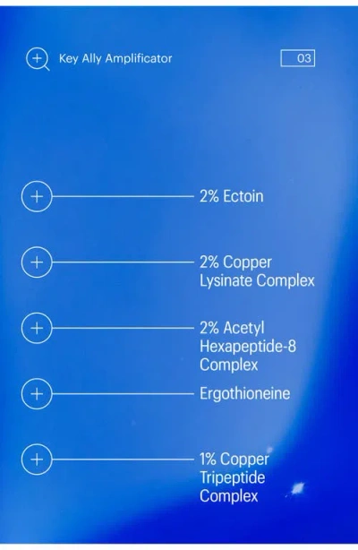 Allies Of Skin Copper Tripeptide And Ectoin Advanced Repair Serum, 1.01 Oz. In No Color