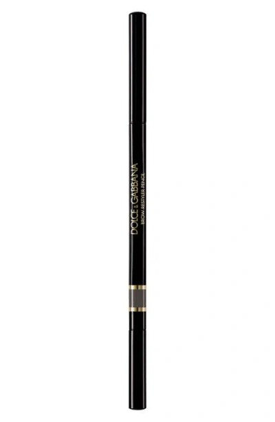 Dolce & Gabbana Dolce&gabbana Brow Restyler Pencil In 04 Dark Brown
