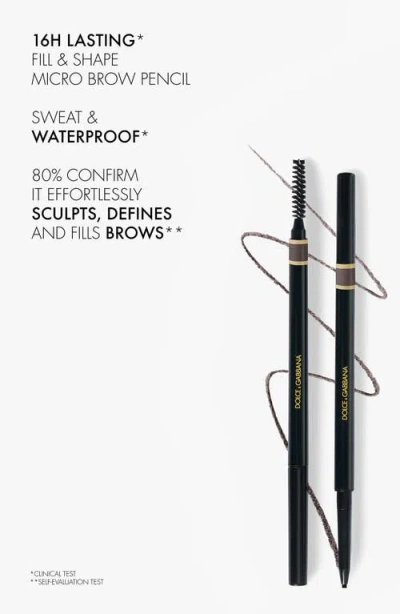 Dolce & Gabbana Dolce&gabbana Brow Restyler Pencil In 01 Honey Blonde