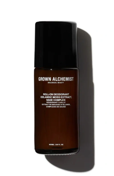 Grown Alchemist Natural Aluminum Free Roll-on Deodorant With Icelandic Moss Extract & Sage Complex In No Color